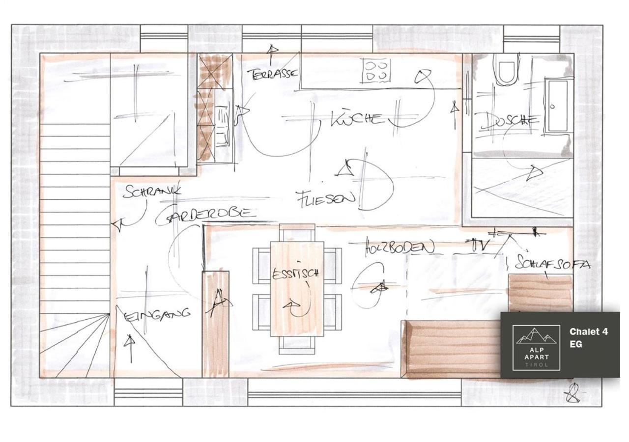 Alp Apart Oetz Exterior foto